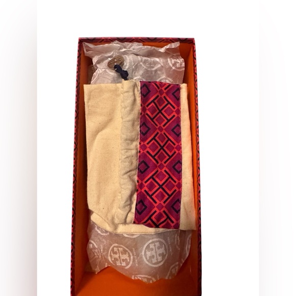 TORY BURCH -  Mini Travel Ballet with Logo - Picture 5 of 6